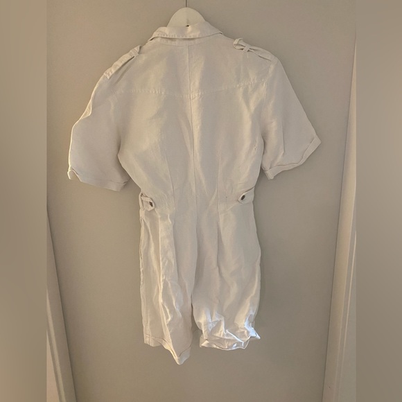 Vintage linen blend romper - Picture 3 of 10